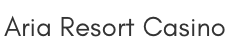 Aria Resort Casino text