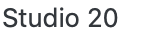 Studio 20 text
