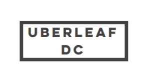 Uberleaf DC logo with black letters.