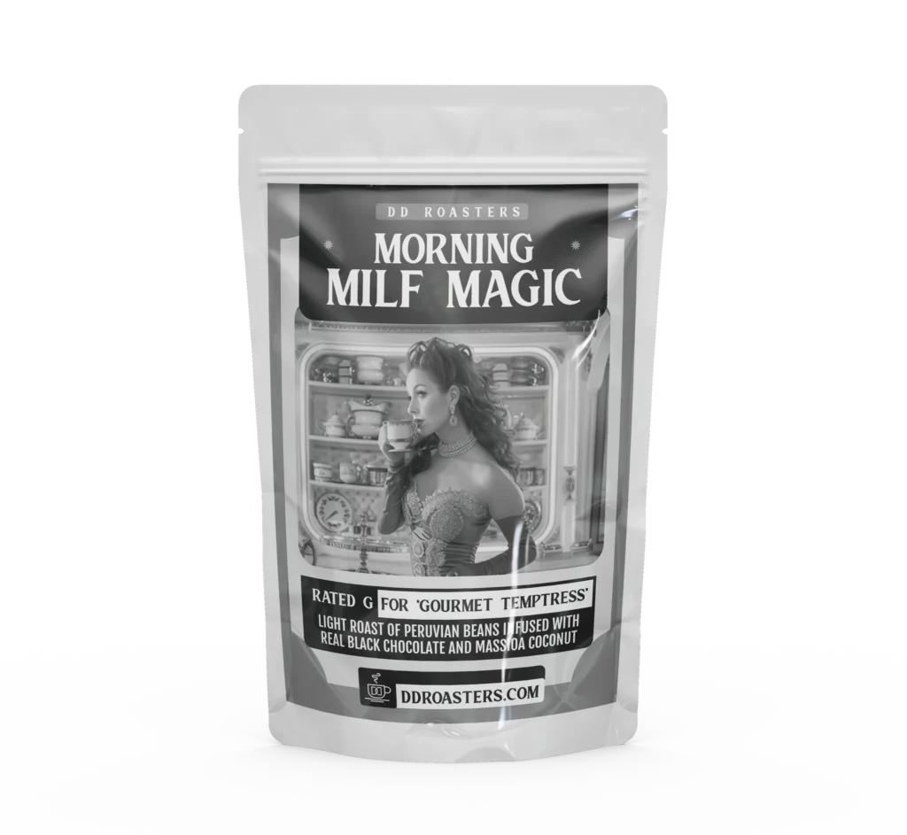 Cherie DeVilles Morning MILF Magic A Luxurious Coffee Blend Exclusive to DD Roasters