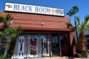 The outside of The Black Room